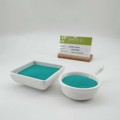 acheter Additif alimentaire Citrate de cuivre en poudre Bleu Vert Cas 866-82-0 fabrication en ligne