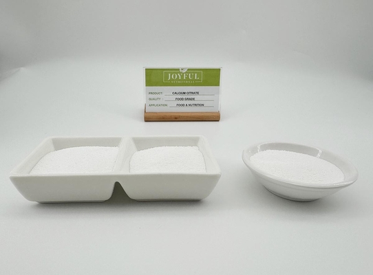 Granules de citrate de calcium pur en poudre pour compléments alimentaires