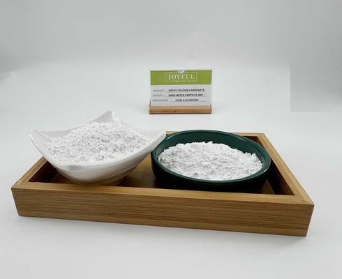 Poudre de carbonate de calcium précipitée 4000 mesh comestible pour suppléments liquides Ingrédients