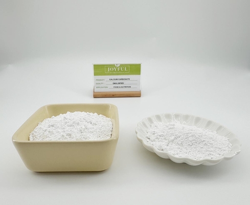 ODM Poudre de calcium carbonate naturel en vrac pour boissons émulsionnées