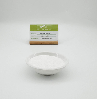 Poudre de citrate de calcium de qualité alimentaire pour compléments alimentaires Cas 813-94-5