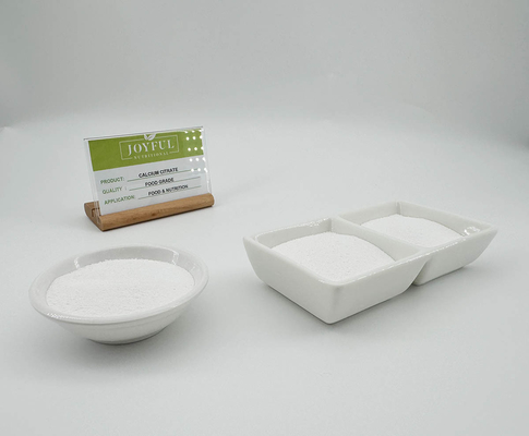 Citrate de citrate de calcium en poudre matières premières en vrac pour les compléments alimentaires 25 kg/ sac