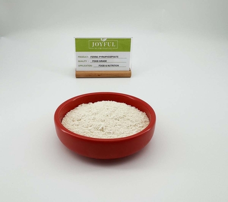 Poudre de pyrophosphate ferrique de qualité alimentaire Supplément de fer liposomique Soluble