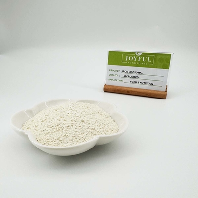 Fer riche en phosphore Fe pyrophosphate Granules liposomaux jaunâtres