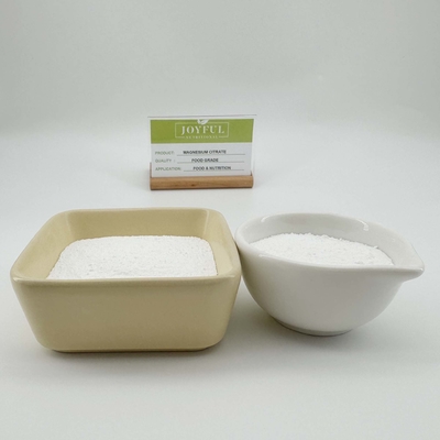 Poudre de citrate de magnésium anhydre sans saveur médicale Cas 3344-18-1