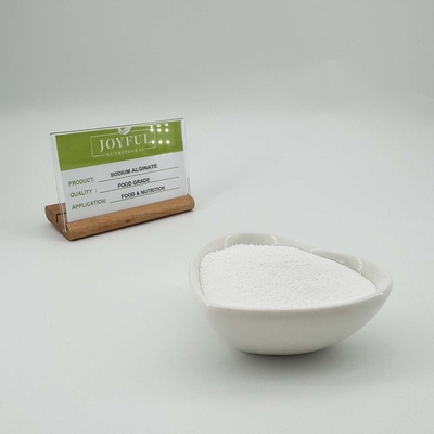 Additifs alimentaires Alginate de sodium organique en poudre Stabilisateur d'épaississement