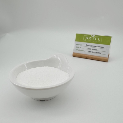 Poudre de carraghénane utilisée comme agent gélifiant dans les confitures et les puddings